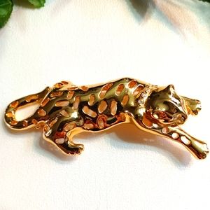 LR Cheetah Brooch